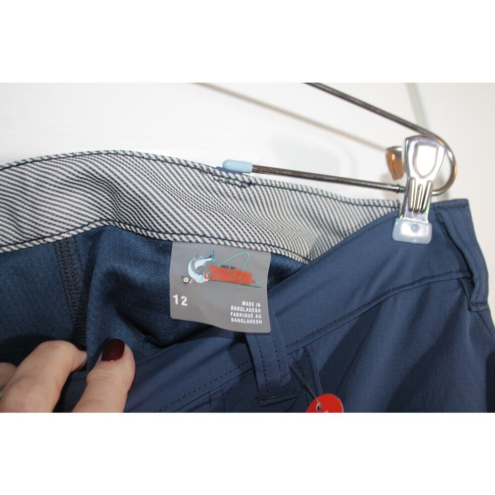 World Wide Sportsman Blue Offshore Skort sz 12 NWT - Picture 2 of 3